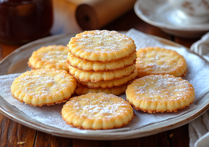 Galletas receta antigua de hojarascas