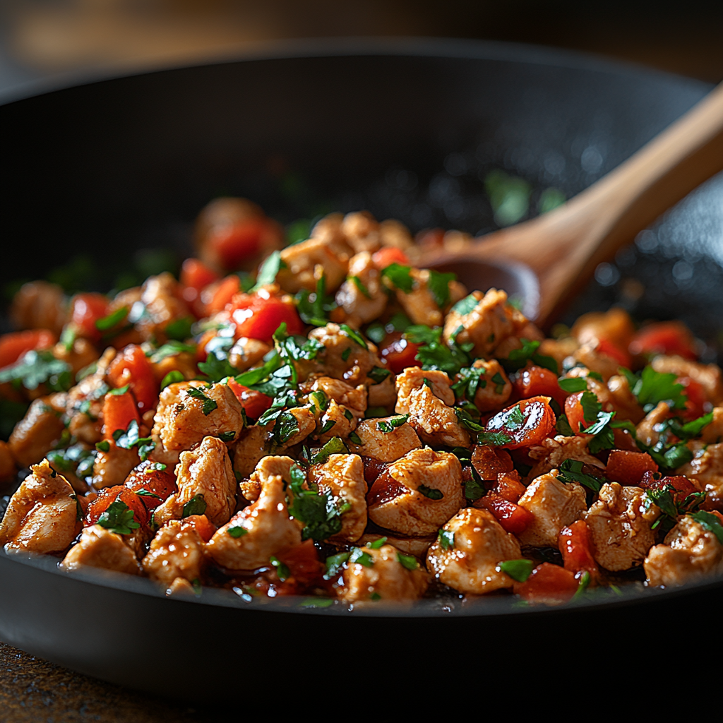 Pollo molido