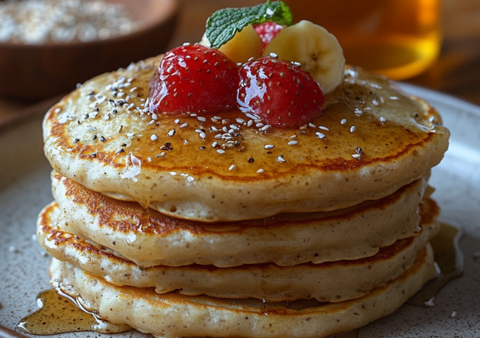 PANCAKES DE AVENA