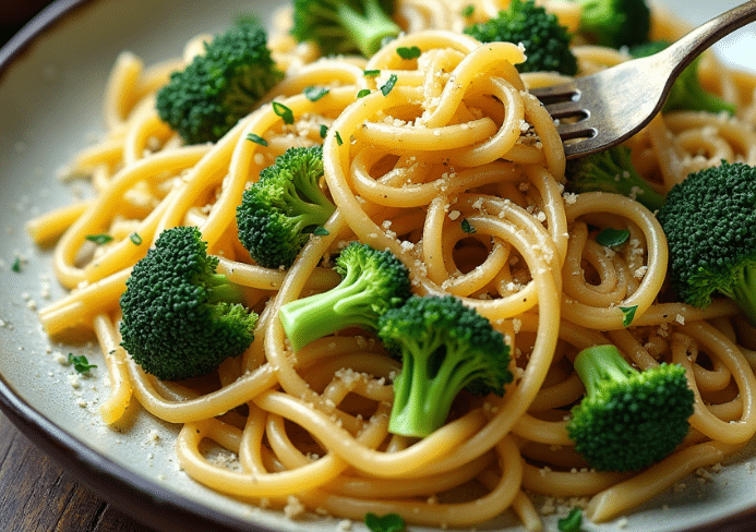 Pasta con brócoli