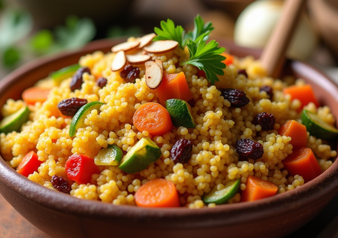 Cuscús con Verduras: Receta Fácil, Saludable y Deliciosa