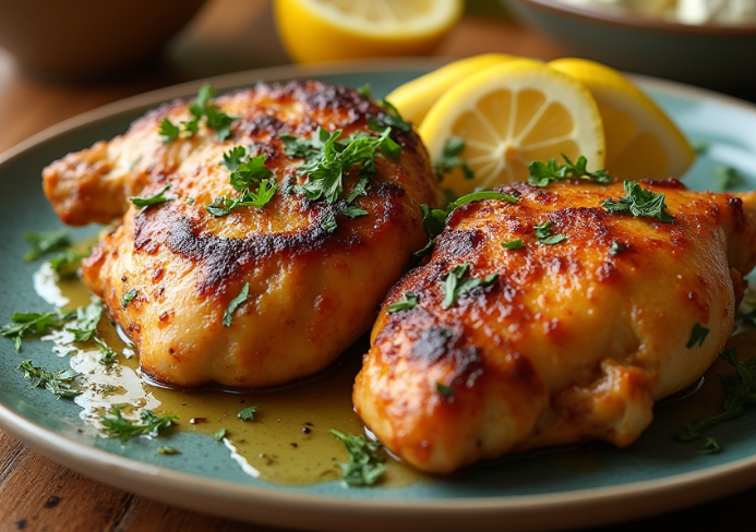 Pollo Griego al Horno: ¡La Cena Fácil y Rápida que Todos Amarán!