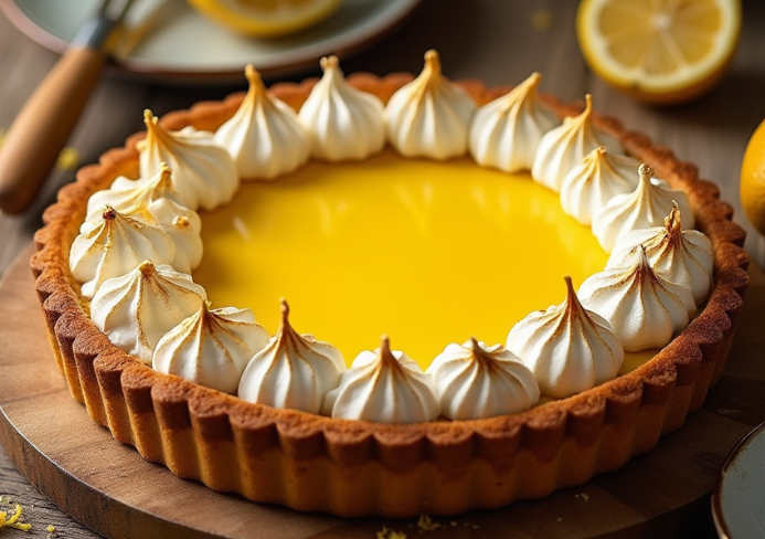tarta de limón