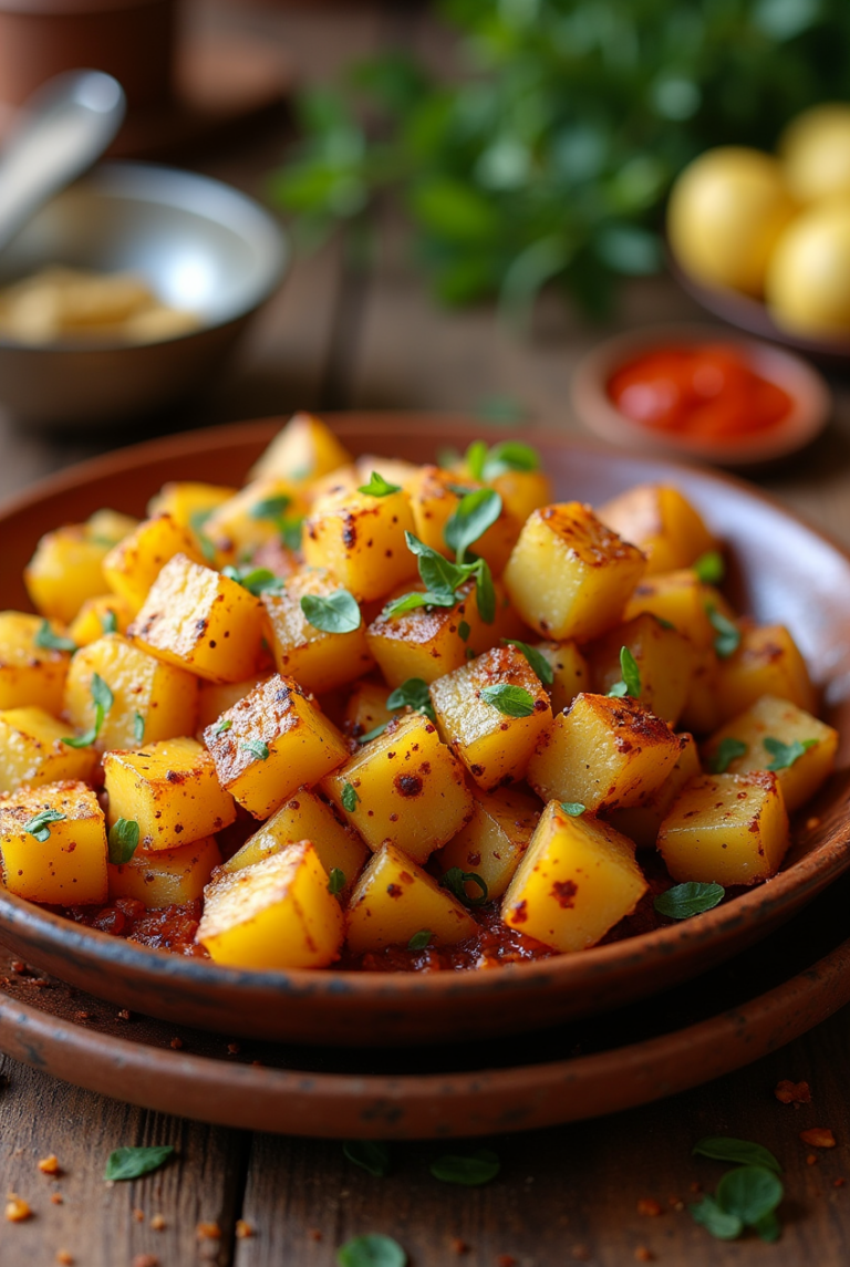 Patatas mozárabes