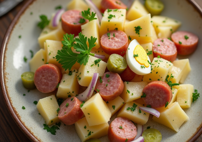 ensalada alemana de patatas