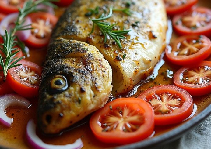 pescado al horno