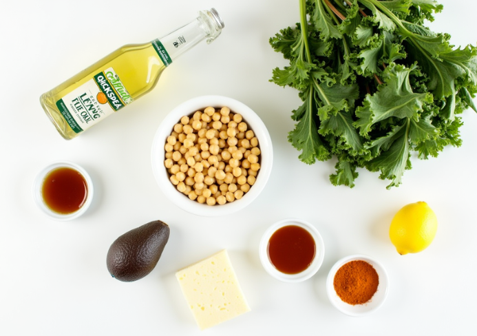 ensalada de kale