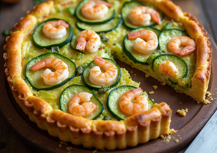 Pastel de puerros