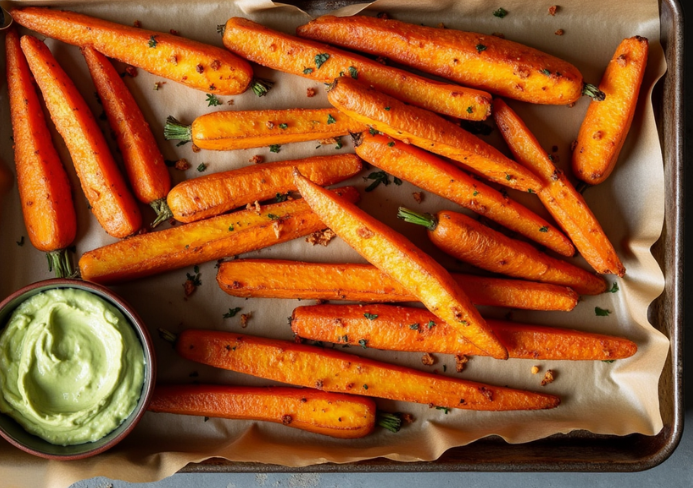 Palitos de papa y zanahoria