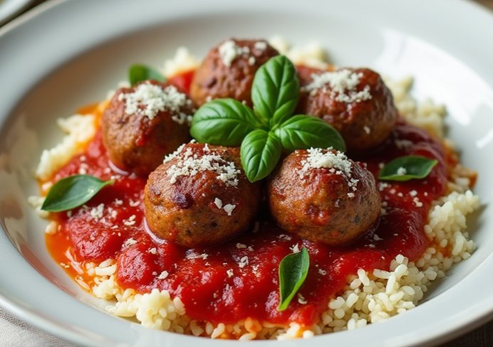albóndigas de berenjena