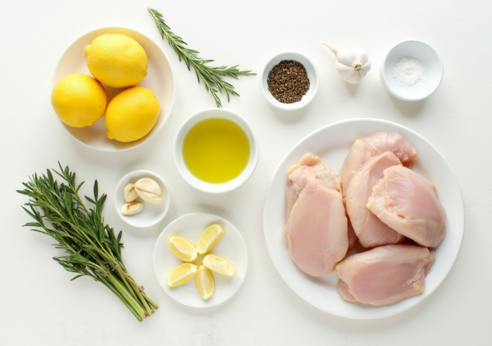 Pollo al Horno con Limón