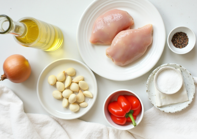 Pollo en salsa