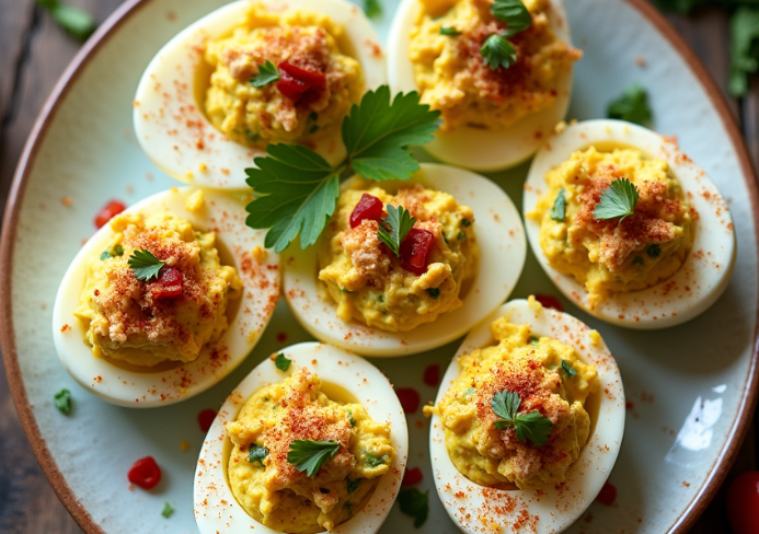 Huevos rellenos