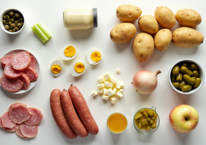 ensalada alemana de patatas