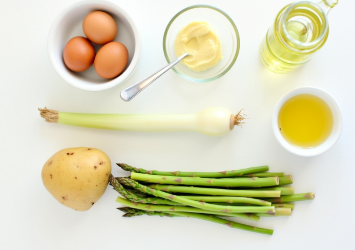 ensalada de patata y trigueros