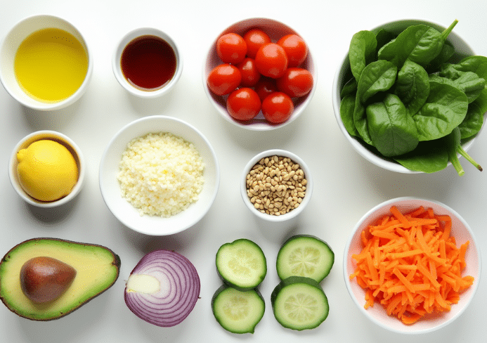 ensalada de vegetales