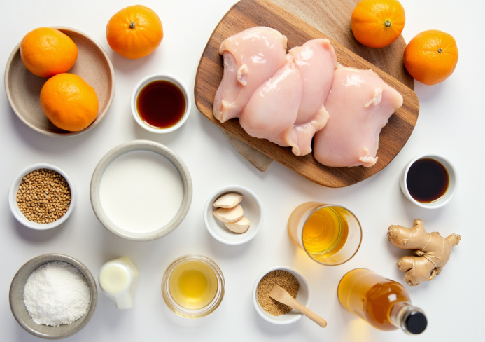 Pollo a la naranja