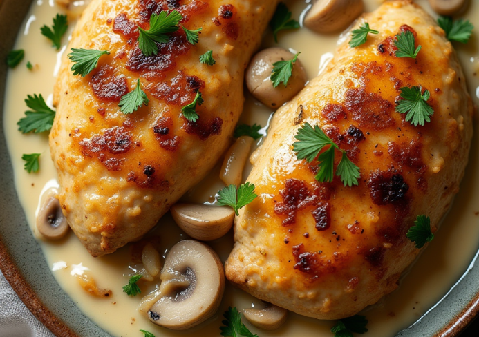 pollo en salsa