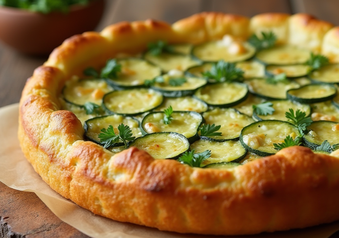 pastel de calabacín