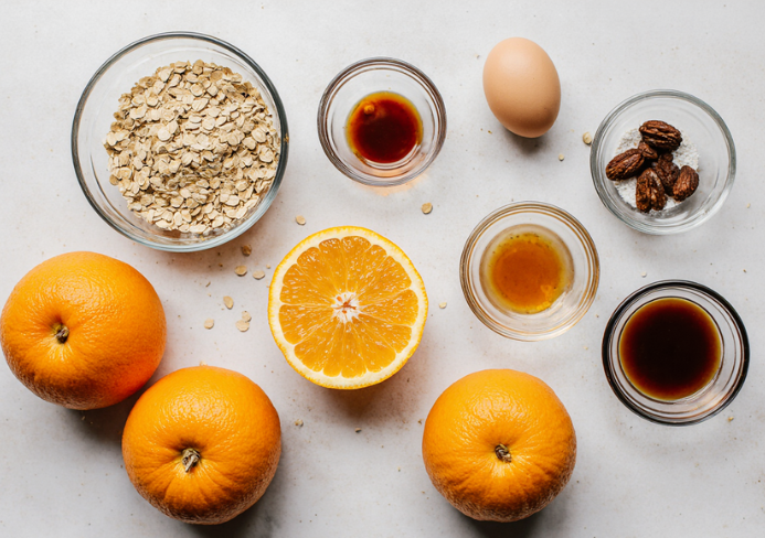 galletas de naranja