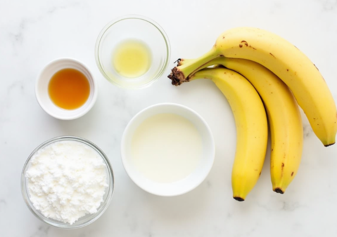 crema de plátano caramelizado