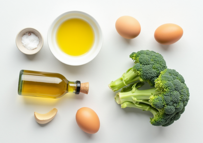 brócoli con huevo
