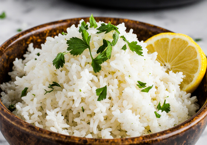 arroz en air fryer