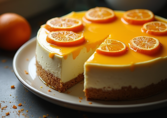 Cheesecake de Naranja