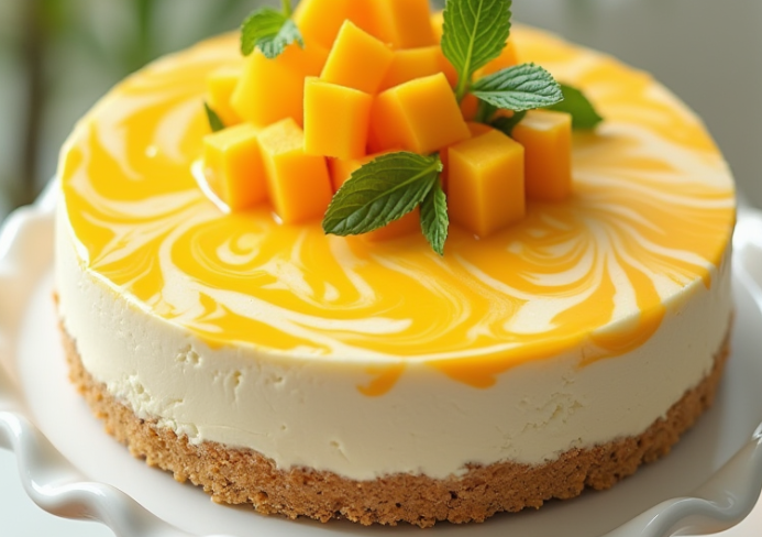 Cheesecake de Mango