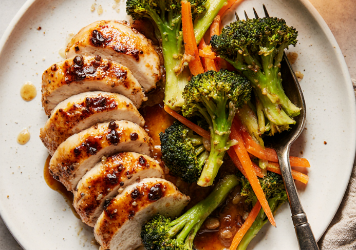 pollo con brócoli