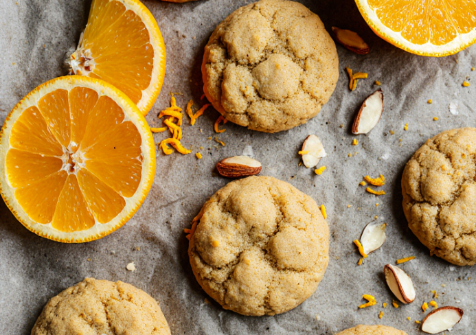 galletas de naranja