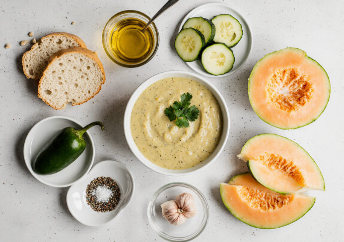 gazpacho de melón