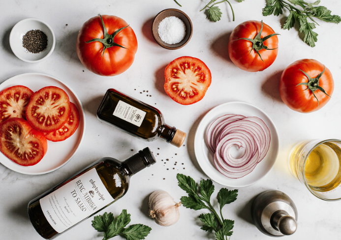ensalada de tomate