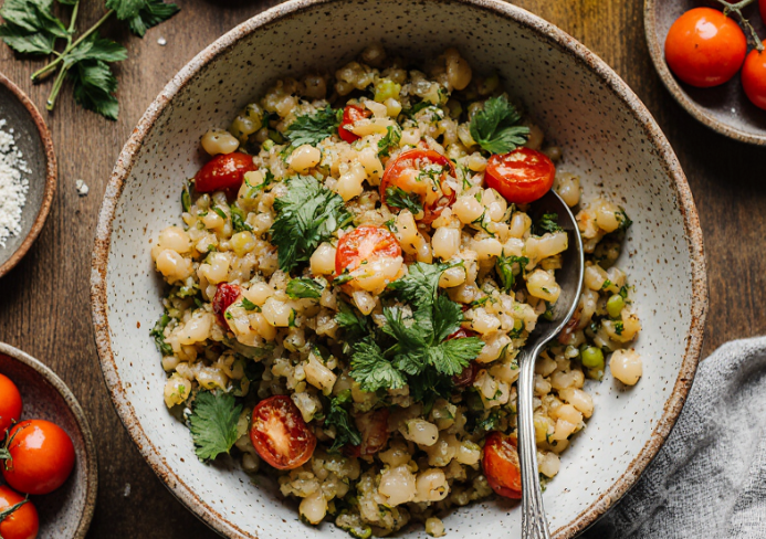 ensalada de lentejas con atún