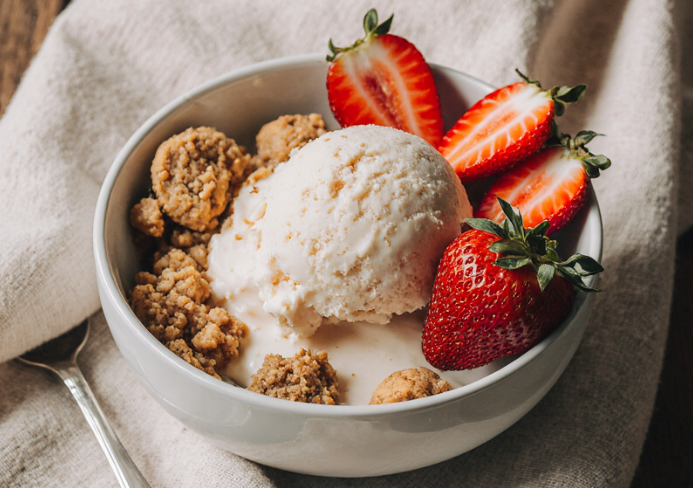 Helado súper fácil