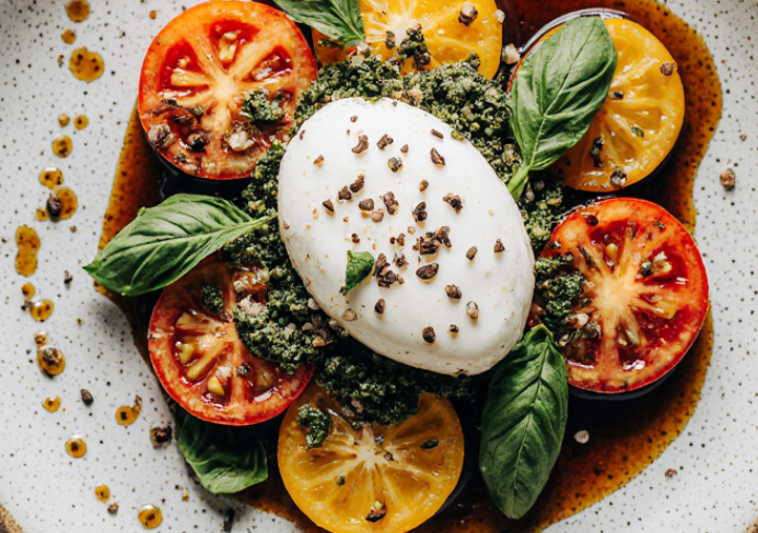 ensalada de burrata