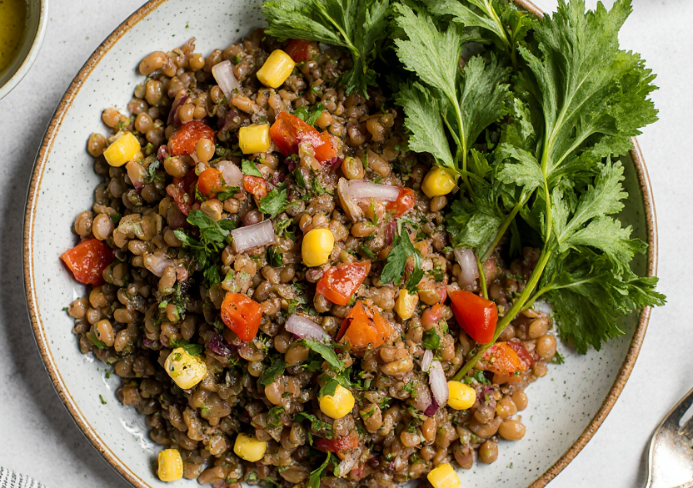 ensalada de lentejas