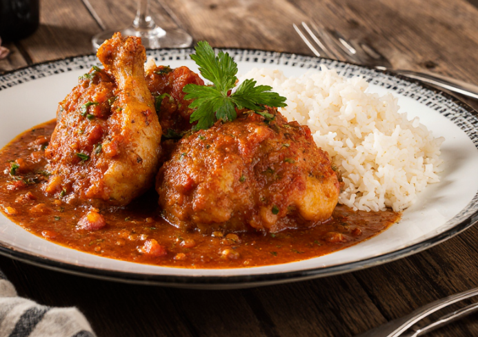 pollo en salsa