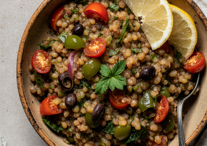 ensalada de lentejas al estilo marroquí