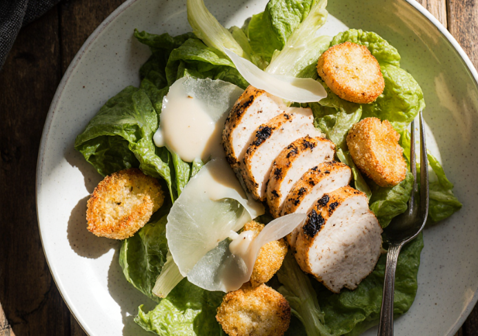 ensalada césar con pollo