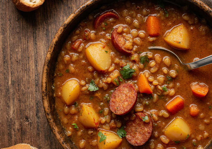 lentejas con chorizo