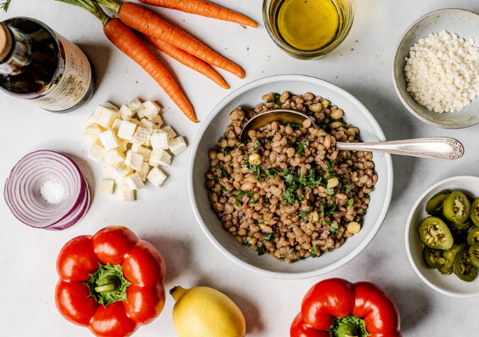 ensalada de lentejas