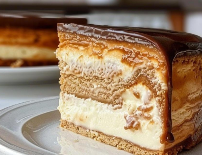 Tarta rápida sin horno en 10 minutos Tarta de la abuela con sobaos pasiegos