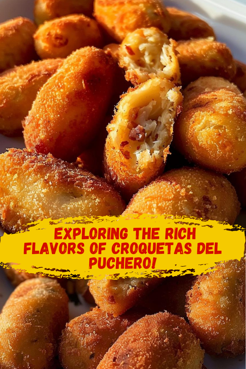 Croquetas del puchero al horno, una opción saludable