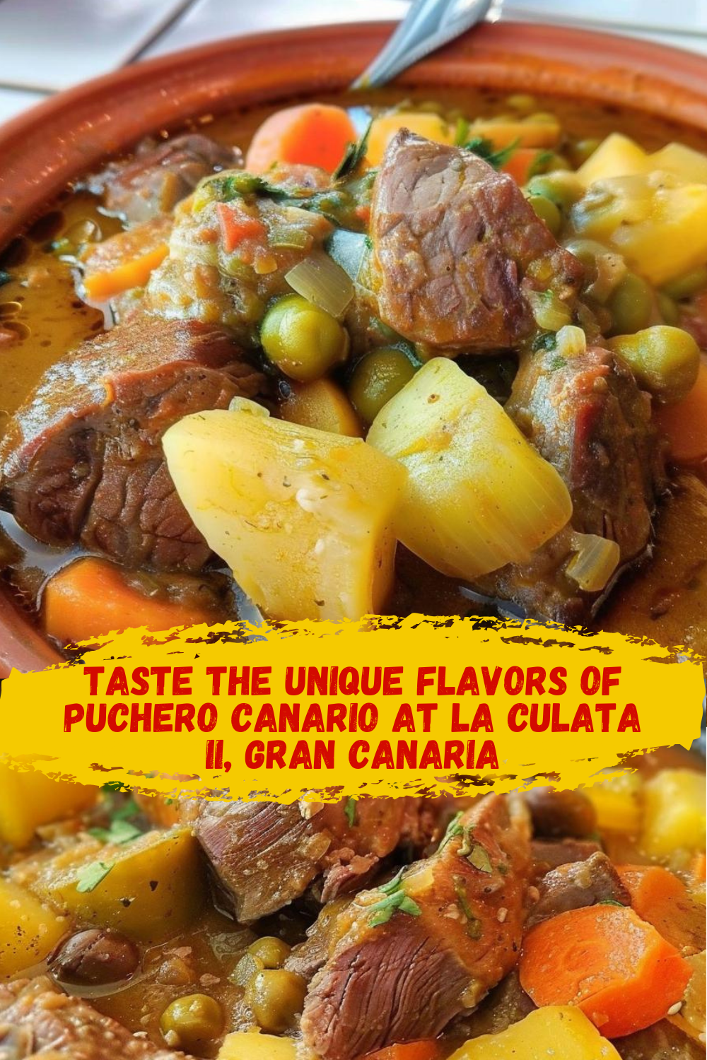 Sopa Canaria en La Culata II Sopa canaria tradicional en La Culata II, Gran Canaria