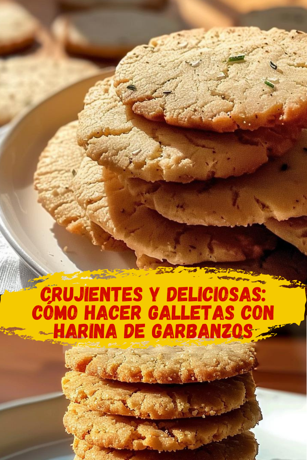 Galletas de Chocolate con Harina de Garbanzos Galletas de garbanzos con chocolate saludables