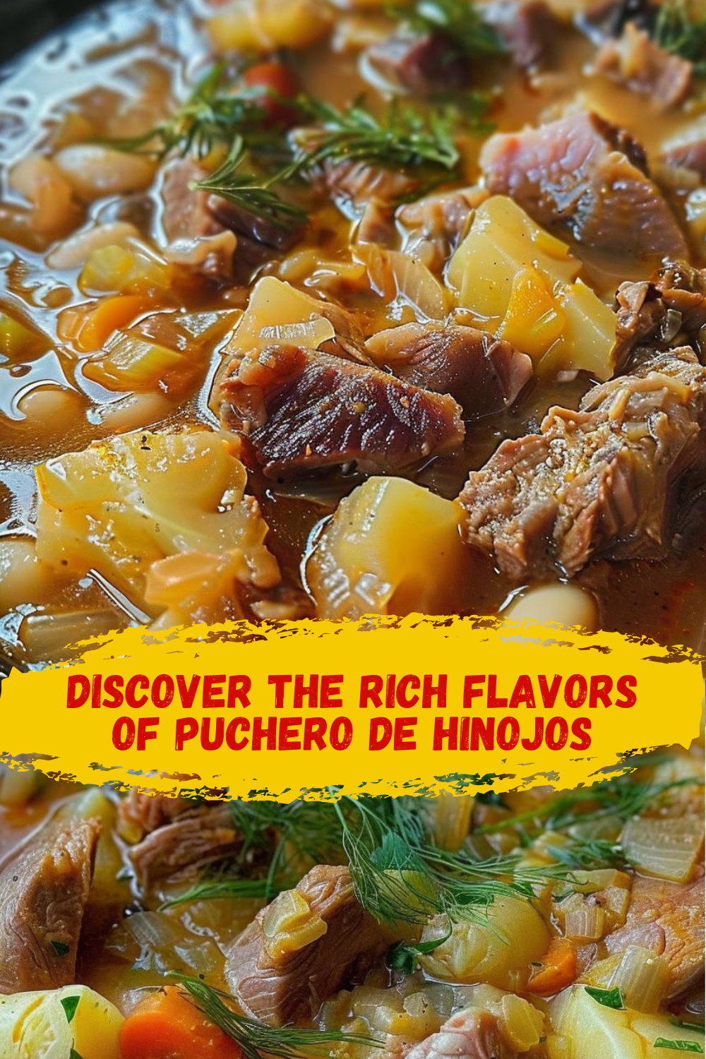 Tazón de puchero de hinojos servido para comida de invierno