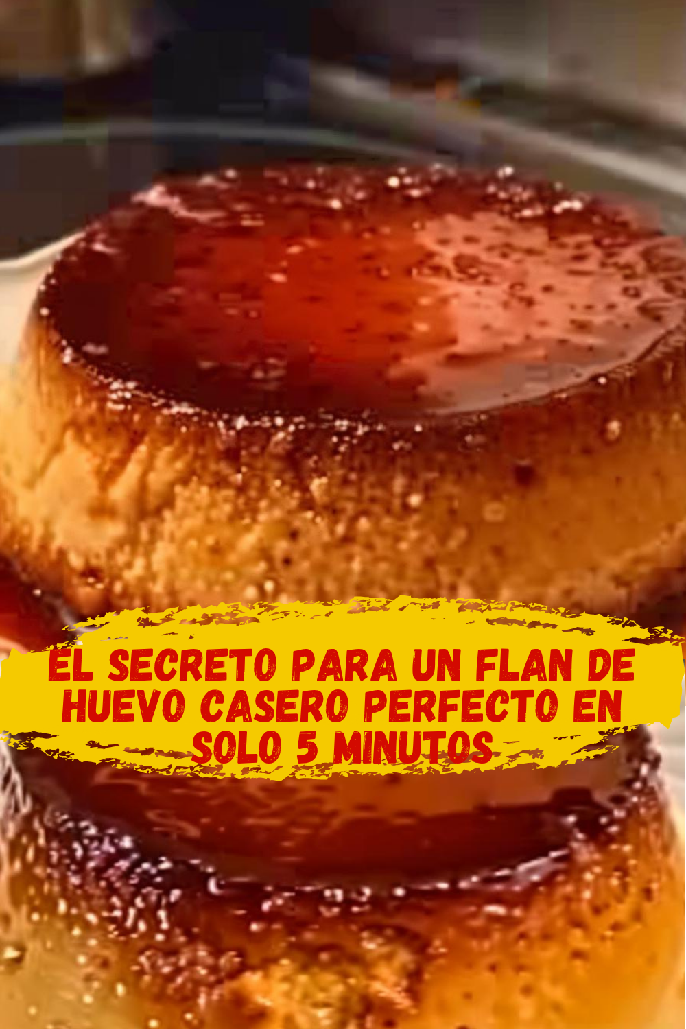 Ingredientes para Flan De Huevo en Olla Exprés
