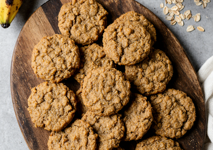 GALLETAS DE AVENA Y BANANA