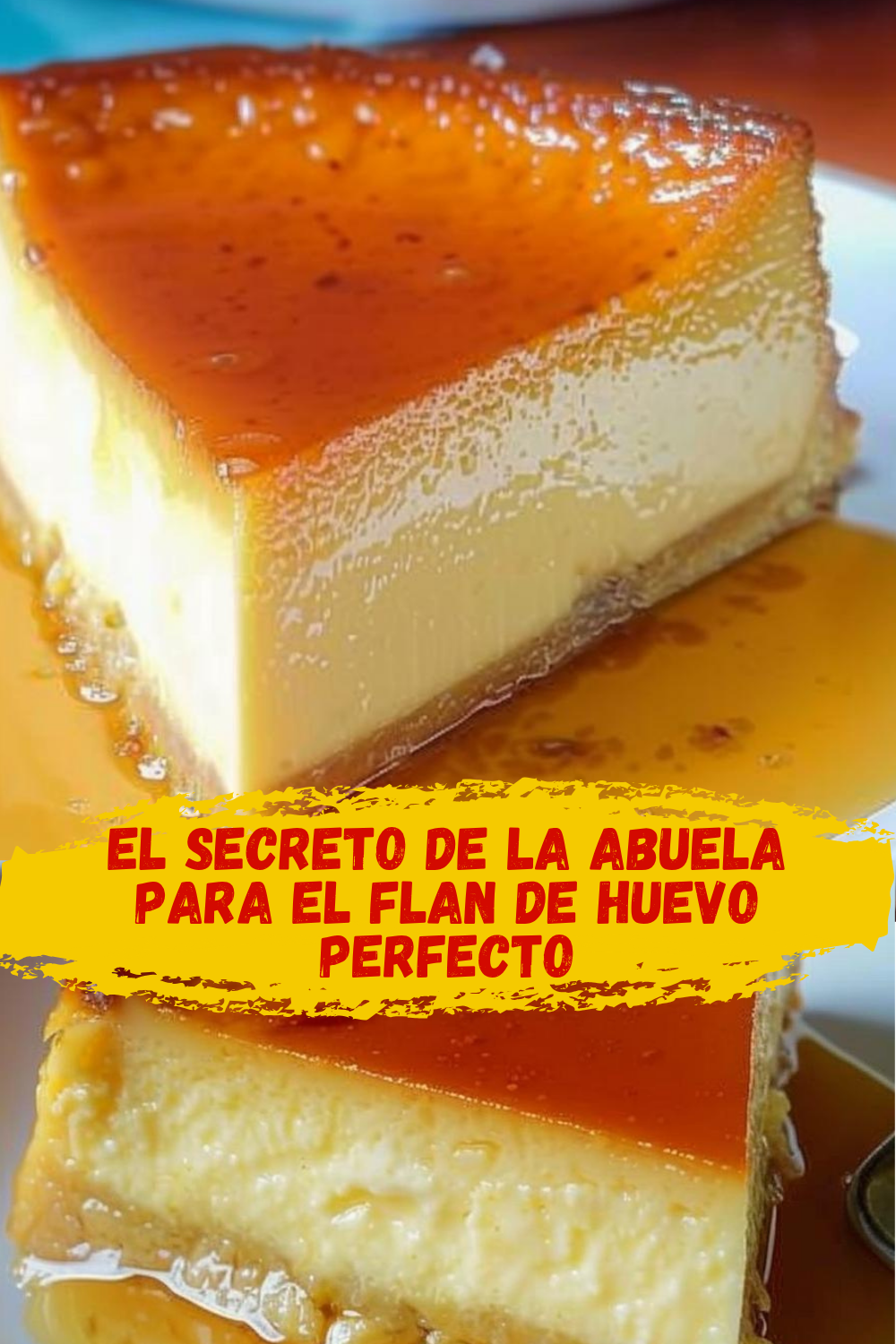 Proceso de preparación del flan de huevo tradicional